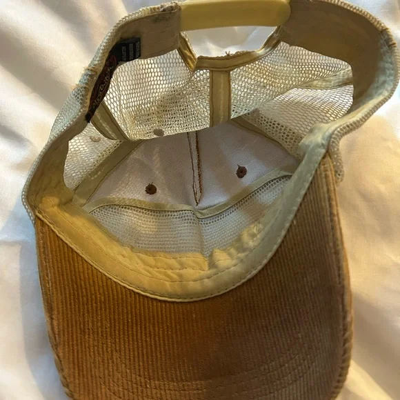 Von Dutch Tan Corduroy Mesh Cap - Picture 2 of 2